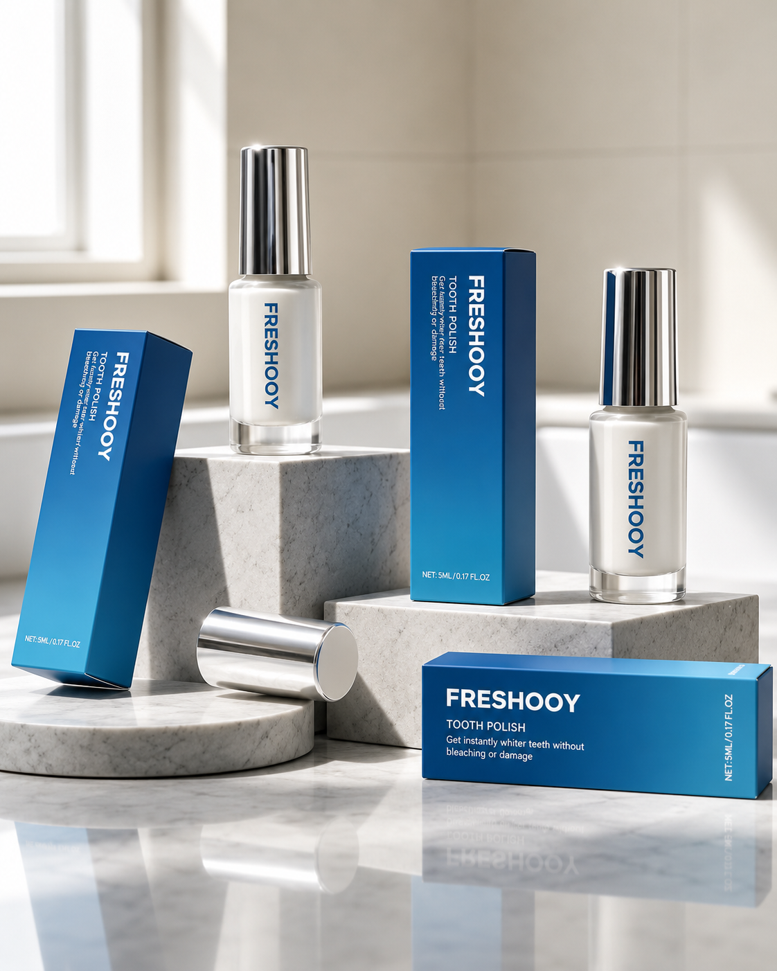 Freshooy Tooth Polish - Instant White Smile