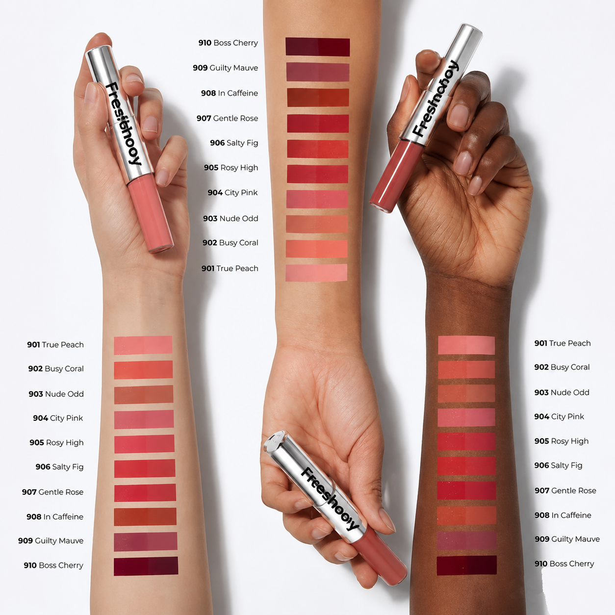 Perfect Twin Lip — Dual-Ended Liquid Lipstick with Velvet Matte Color and Glossy Shine