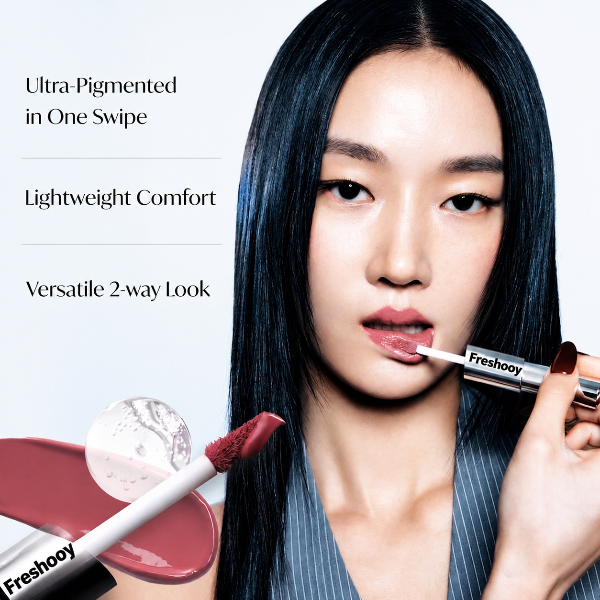 Perfect Twin Lip — Dual-Ended Liquid Lipstick with Velvet Matte Color and Glossy Shine