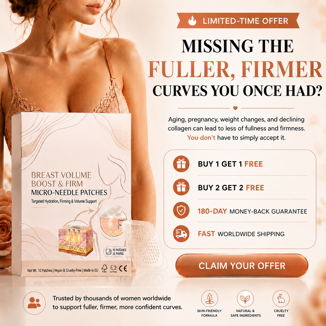 Freshooy® Targeted Breast Enhancement Advanced Patch