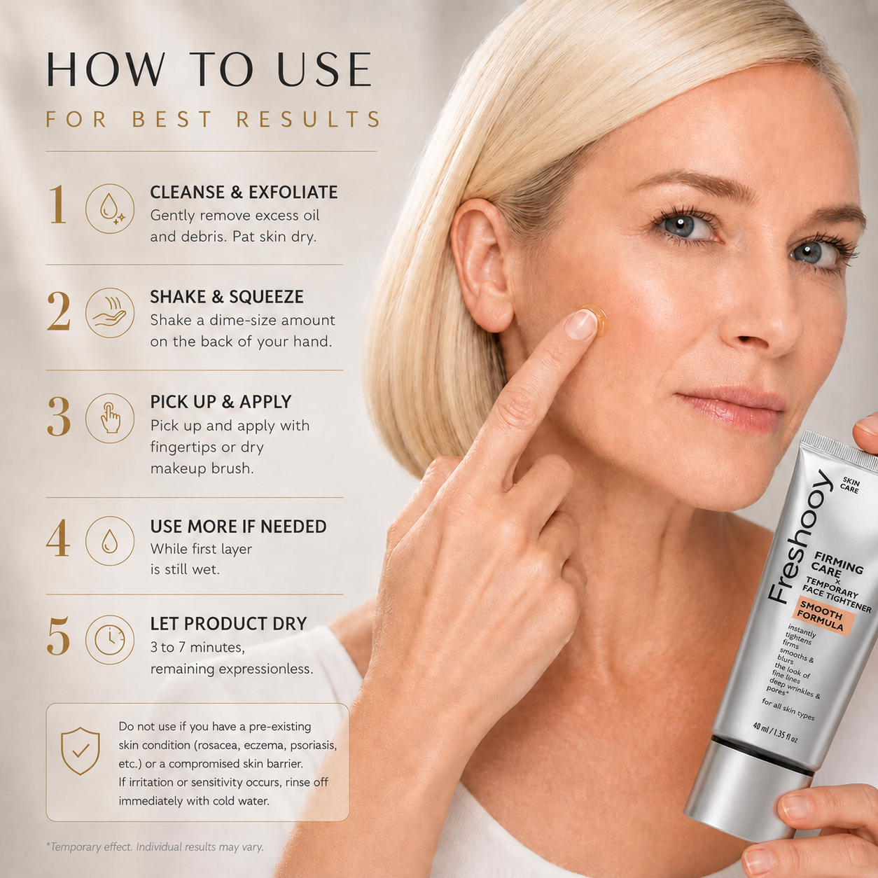 Freshooy™  Instant Face & Eye Tightener Lightweight Formula